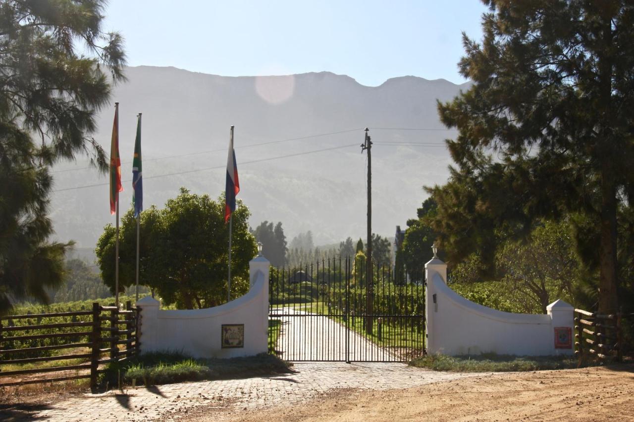 Calais Wine Estate Hostal Paarl Exterior foto